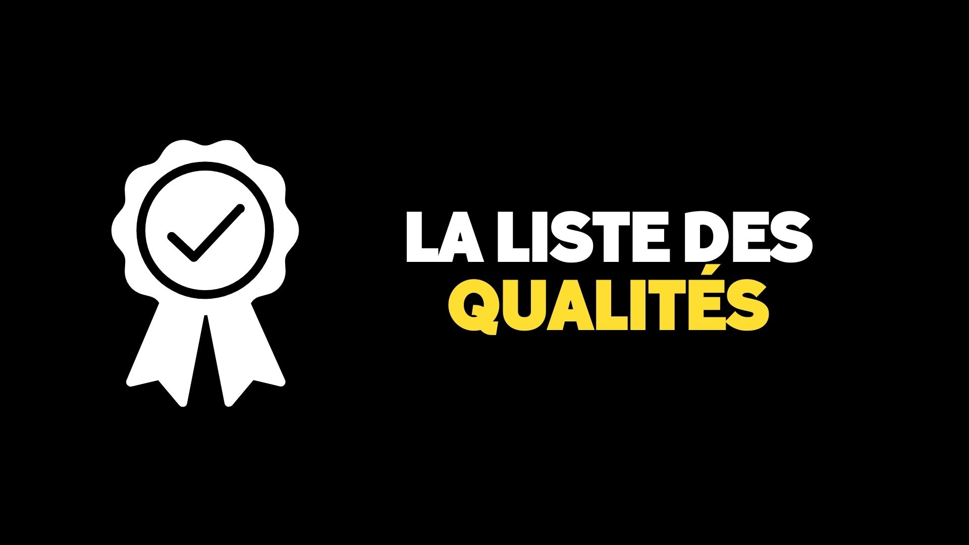 Liste des qualites entretien embauche